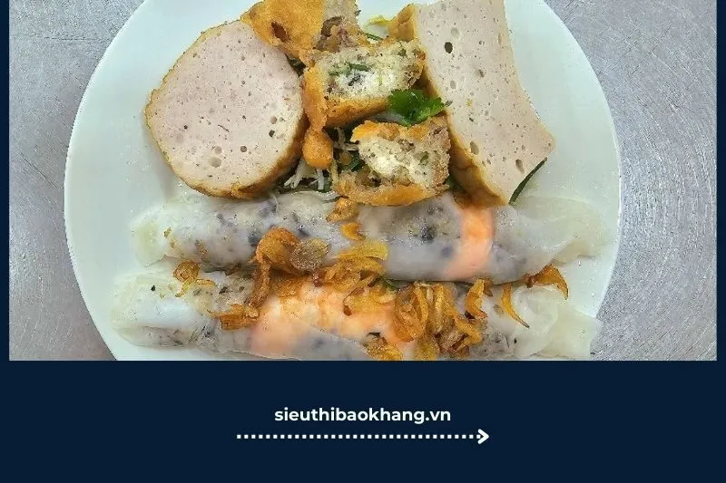 ăn sáng Sài Gòn Bánh Cuốn Cô Loan