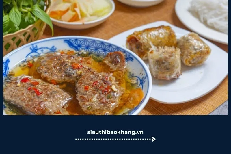 ăn sáng Sài Gòn Bún Chả Ánh Hồng