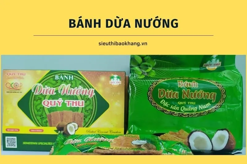 Bánh dừa nướng