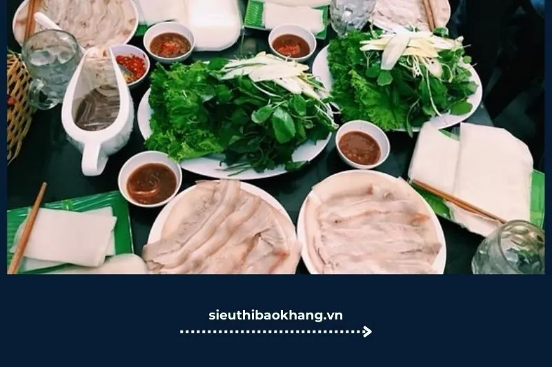 Bánh Tráng Cuốn Thịt Heo Sài Gòn Mì Quảng Bà Mua