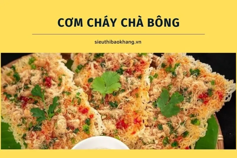 Cơm cháy chà bông