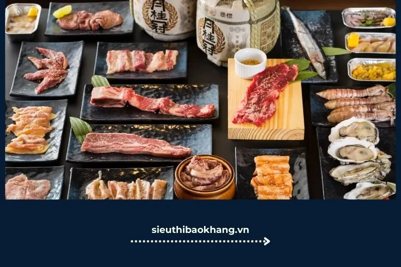 đồ ăn kiểu Nhật ở Sài Gòn Sumo Yakiniku