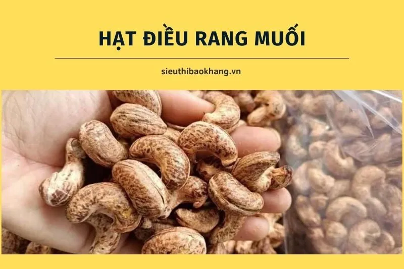 Hạt điều rang muối