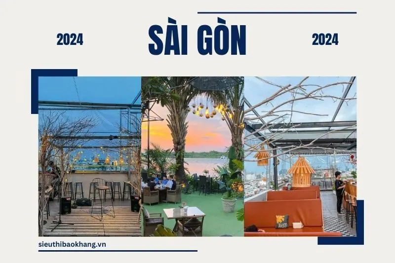 Quán cà phê đẹp tại Sài Gòn