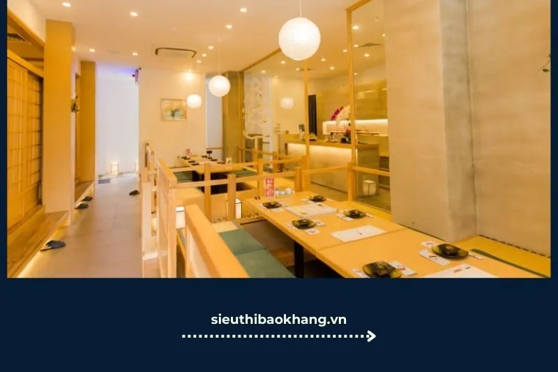 đồ ăn kiểu Nhật ở Sài Gòn Chiyoda Sushi