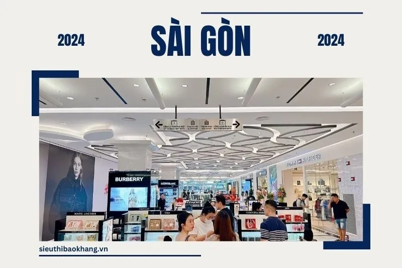 Trung tâm thương mại tại Sài Gòn