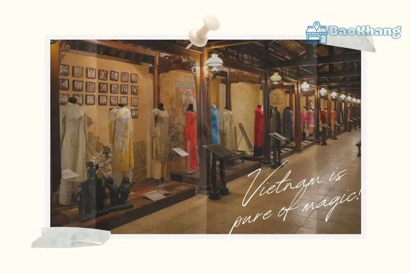 Địa chỉ và hướng dẫn đường đi đến bảo tàng áo dài Việt Nam