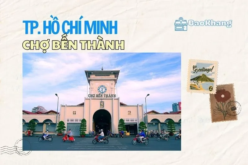 Chợ Bến Thành 2025: Khám Phá Địa Chỉ, Mua Sắm và Món Ăn Đặc Sản