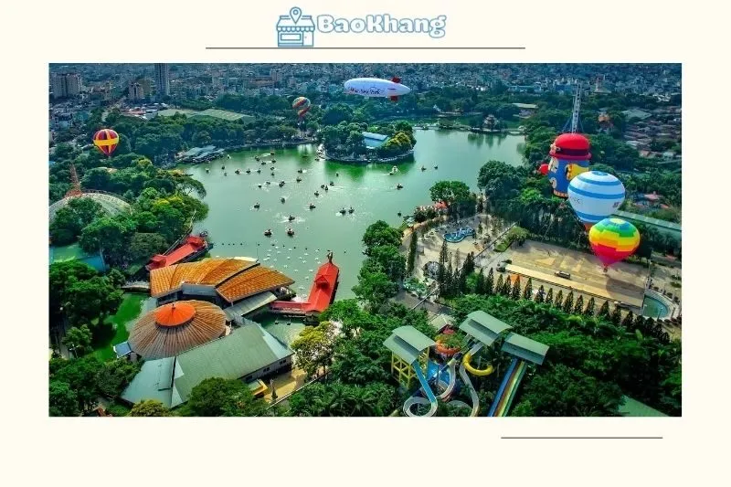 Công viên Văn hóa Đầm Sen có gì chơi?